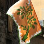 Photo du drapeau de Contrada Selva à Sienne