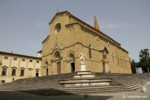 Vue de la cathédrale d'Arezzo