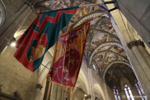 Vue de l'intérieur de la cathédrale de Saint Donat à Arezzo