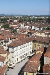 Panorama depuis la tour de San Frediano à Lucques