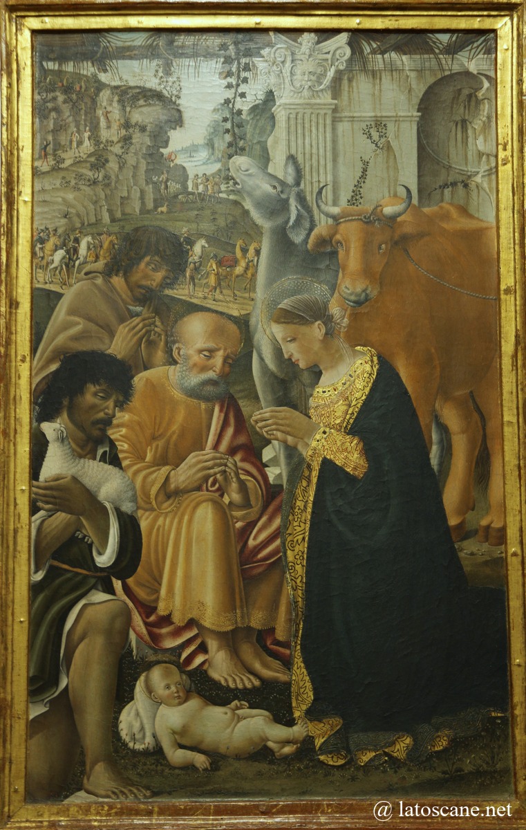 Adoration des pasteurs, Pietro di Domenico