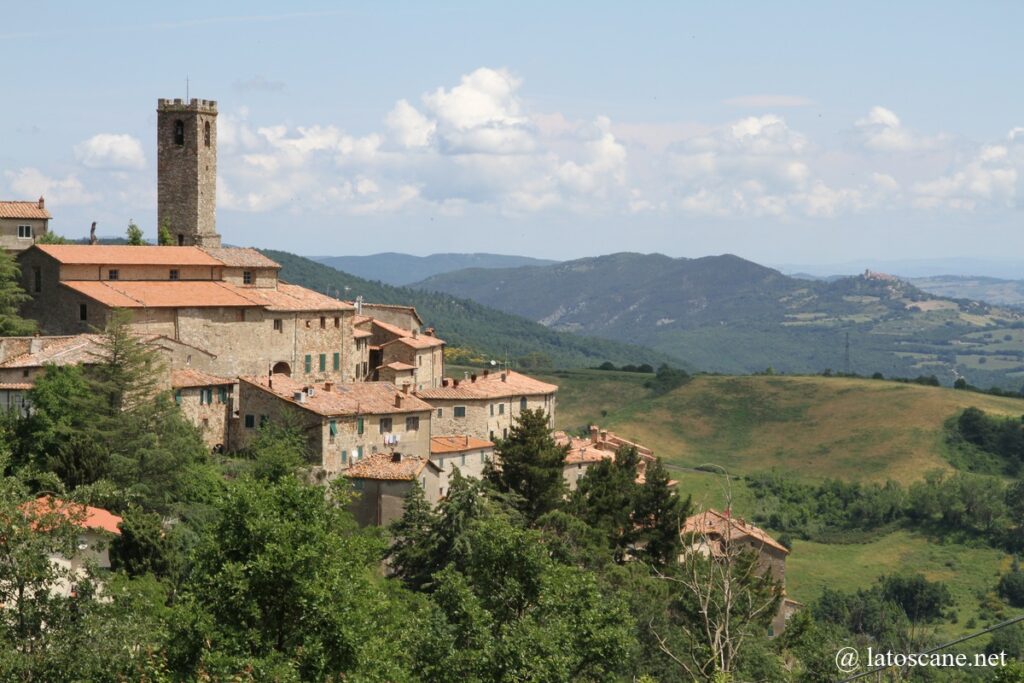 Vue sur Castelnuovo Val di Cecina