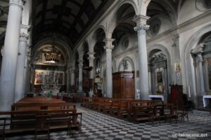 Photo de l'intérieur de la cathédrale de Cortone