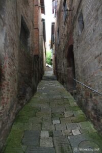 Photo des rues du centre historique de Montepulciano