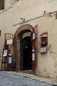 Photo des rues du centre historique de Montepulciano