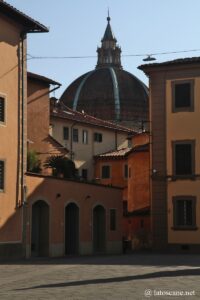 Photo de la coupole de la basilique de la Vierge de l'Humilité à Pistoia