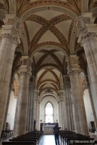 Photo de l'intérieur de la cathédrale de Pienza