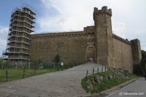 Vue de la forteresse de Montalcino