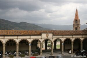 Photo de la loggia de Vasari à Castiglion Fiorentino