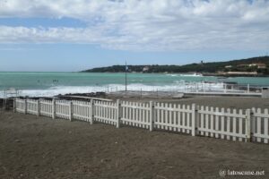 Vue du Lungomare à Castiglioncello