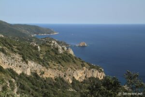 Panorama sur la côte sud-ouest de l'Argentario