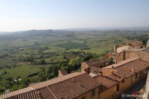 Panorama depuis les murs de Montepulciano