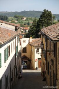 Photo du centre historique de Panzano in Chianti