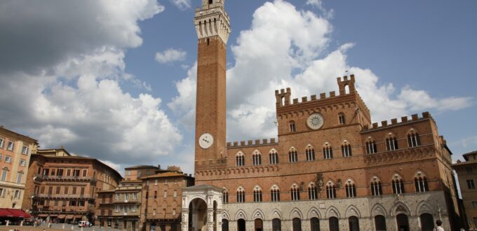 Foto della Piazza del Campo a Siena