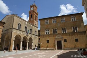 Photo de la Piazza Pio II à Pienza