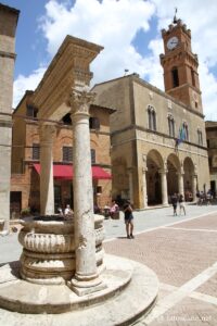 Photo de la Piazza Pio II à Pienza