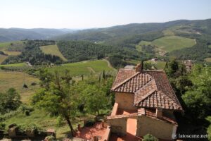 Panorama depuis Radda in Chianti