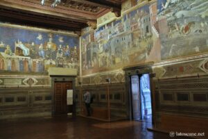 Salle du Conseil des Neuf, Palazzo Pubblico de Sienne