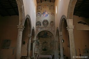 Photo de l'intérieur de San Rocco à Pitigliano