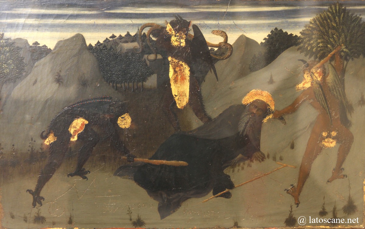 Sant'Antonio battuto dai diavoli, il Sassetta