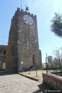 Photo de la Torre del Carmine, Tour de l'Horloge, à Montecatini Alto