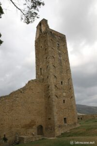 Photo de la tour du Cassero à Castiglion Fiorentino