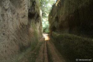 Via Cava di San Giuseppe à Pitigliano