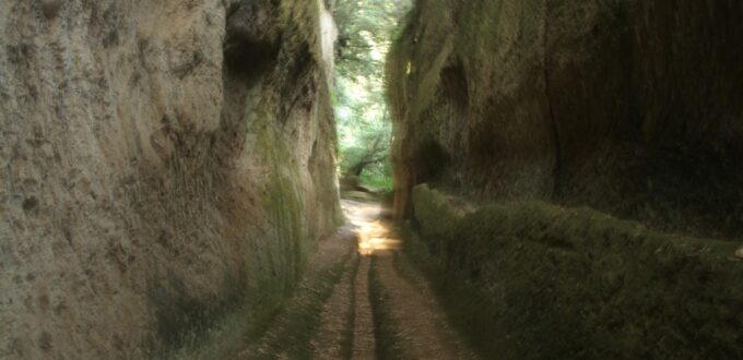 Via Cava di San Giuseppe à Pitigliano