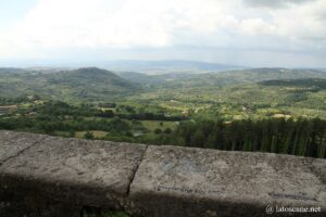 Panorama depuis Castel del Piano