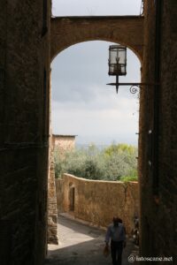 Photo des rues de San Gimignano