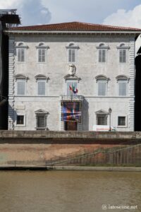 Vue du Palais Toscanelli à Pise