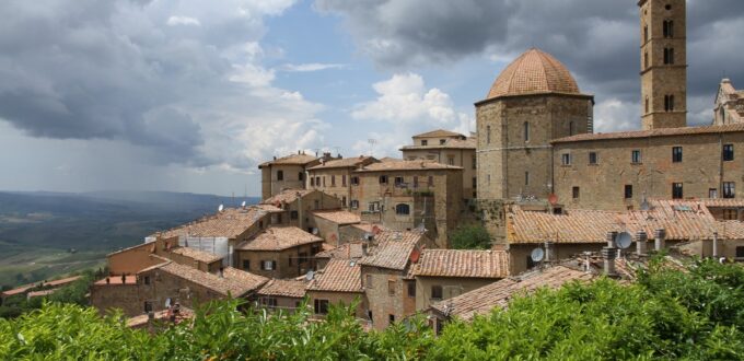 Photo panorama sur Volterra