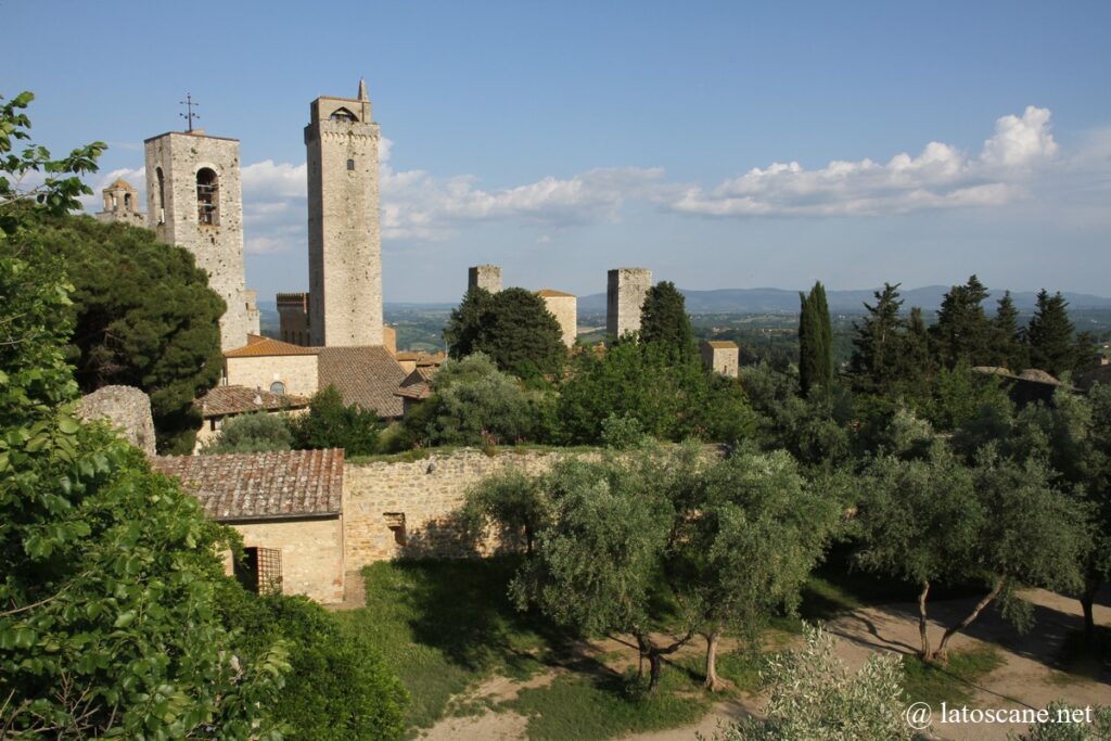 Photo depuis la Rocca de San Gimignano