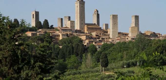 Photo de San Gimignano en Toscane