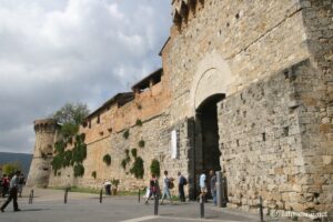 Photo des rues de San Gimignano