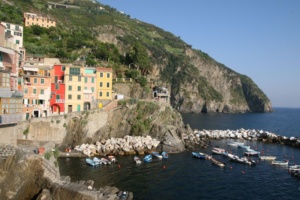 Vue sur Riomaggiore, une des Cinq Terres