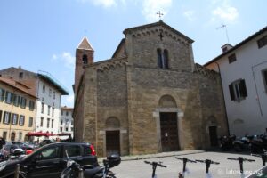 Vue de l'église San Sisto à Pise