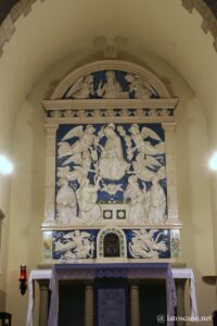 View of the assumption of della Robbia