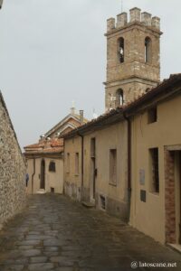 Vue du centre historique de Manciano