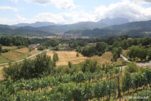 Panorama depuis Castiglione di Garfagna en Toscane