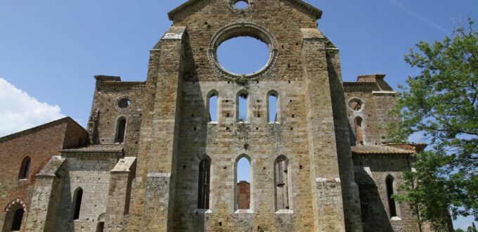 Photo de l'abbaye de San Galgano