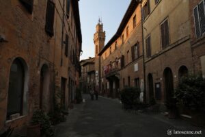 Vue du centre historique de Buonconvento