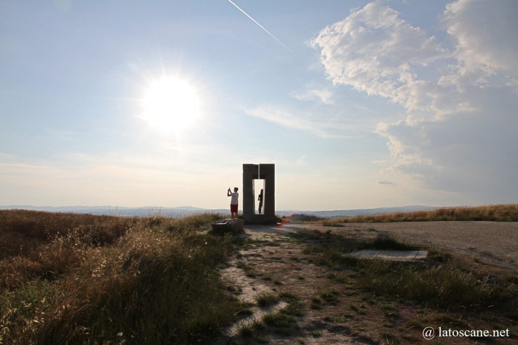 Photo du site transitoire en Toscane