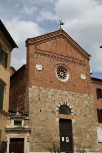 Photo de l'église San Donato à Sienne