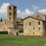 Montagnola Senese, collines près de Sienne en Toscane