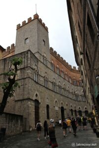 Photo du Palais Chigi-Saracini à Sienne