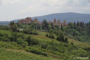 Panorama sur Certaldo Alto