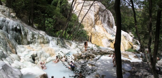 Foto delle vasche di Bagni San Filippo