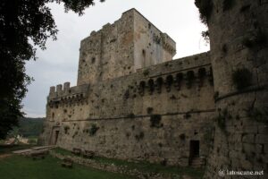 Photo du château de Sarteano en Toscane