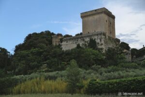 Photo du château de Sarteano